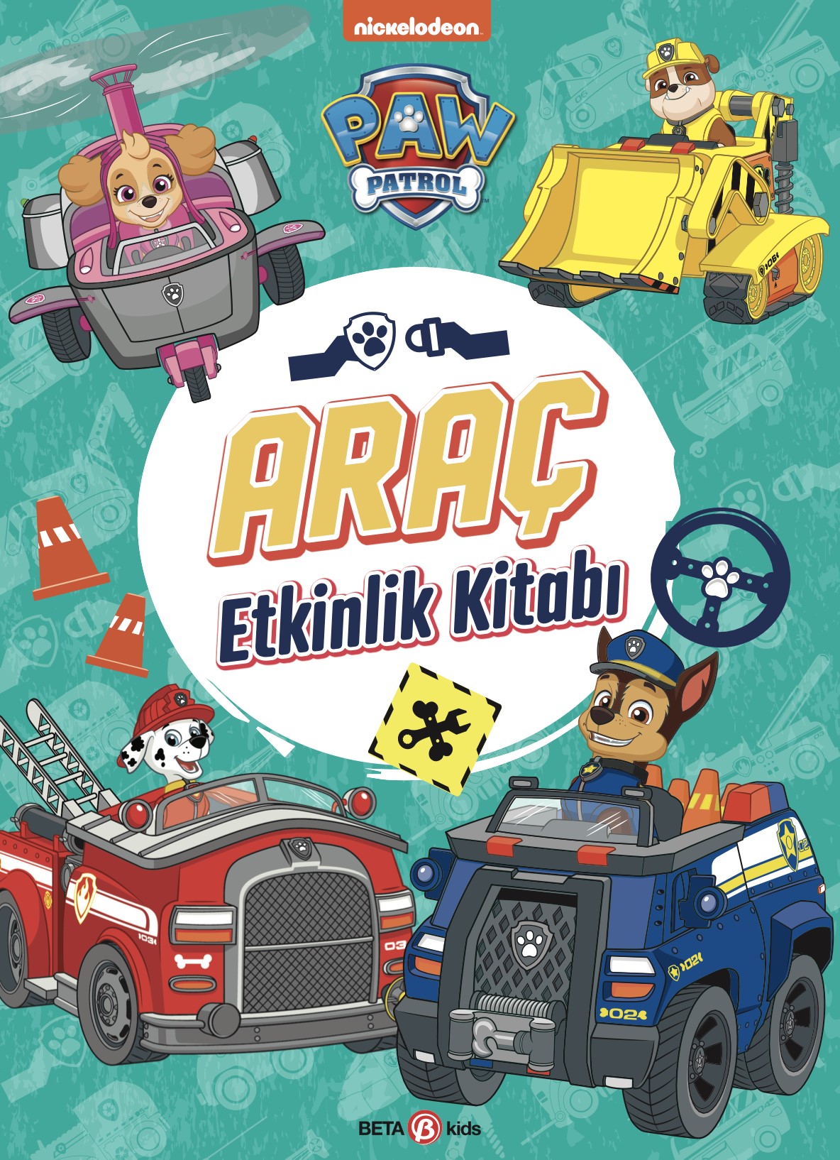 Araç Etkinlik Kitabı  Paw Patro