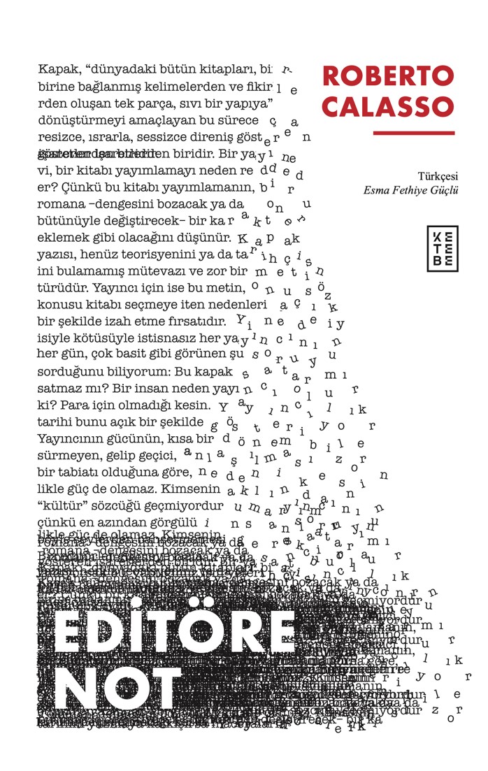 Editöre Not