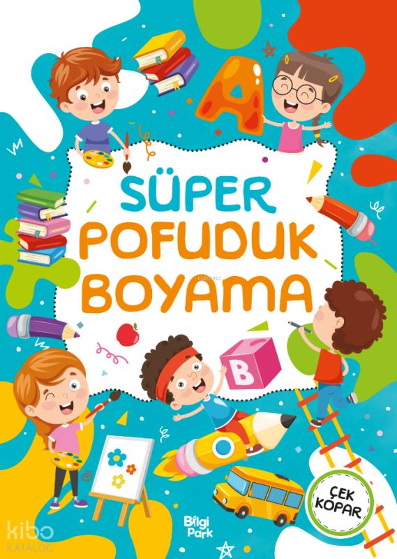 Süper Pofuduk Boyama Kitabı