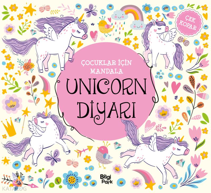 Unicorn Diyarı;Çocuklar İçin Mandala