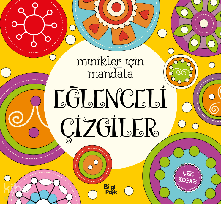 Eğlenceli Çizgiler;Minikler İçin Mandala