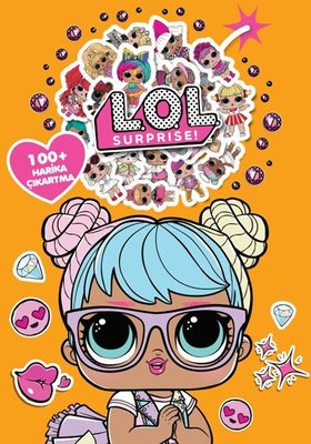 Lol Surprise! Boyama Kitabı Çıkartma Bombası 100 + Harika Çıkartma