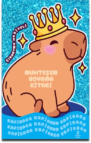 Kapibara - Muhteşem Boyama Kitabı