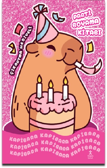 Kapibara - Parti Boyama Kitabı