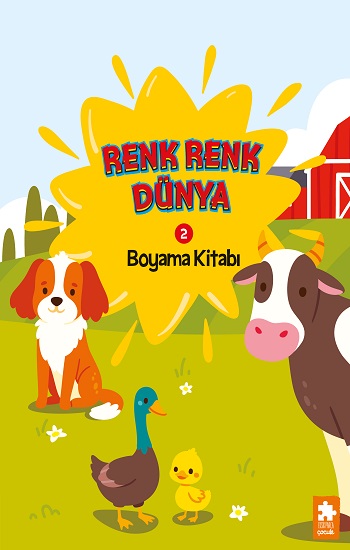 Renk Renk Dünya Boyama Kitabı - 2