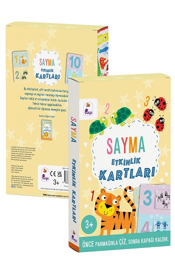 Sayma Etkinlik Kartları (Ciltli-Kutulu)