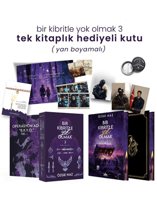 Bir Kibritle Yok Olmak 3 - Hediyeli Yan Boyamalı Kutu (Ciltli)