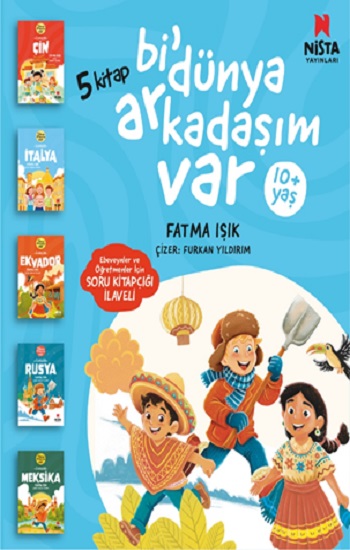 Bi’ Dünya Arkadaşım Var (5 Kitap+Soru Kitapçığı)