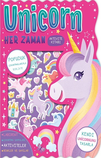 Unicorn Her Zaman – Çıkartmalı Aktivite Kitabı