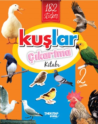 Kuşlar Çıkartma Kitabı- 2