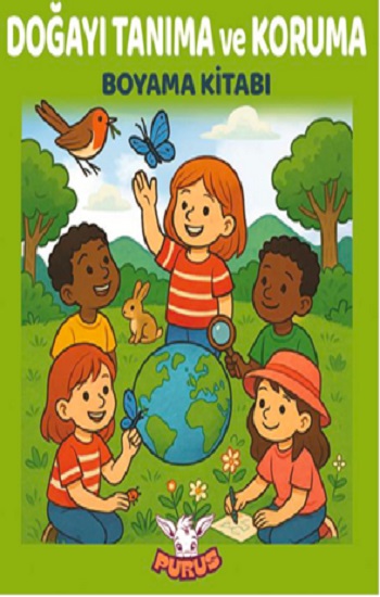 Doğayı Tanıma ve Koruma Boyama Kitabı