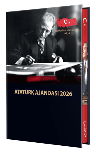Atatürk Ajandası 2026 (Ciltli)