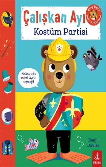 Çalışkan Ayı Kostüm Partisi (Ciltli Hareketli Kitap)