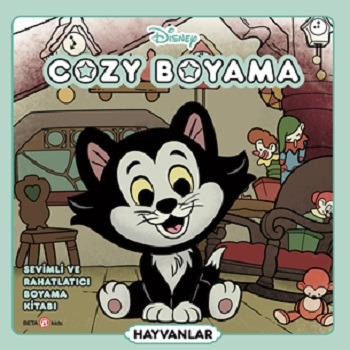Disney Cozy Boyama, Sevimli Ve Rahatlatıcı Boyama Kitabı - Hayvanlar