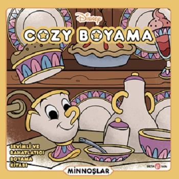 Disney Cozy Boyama, Sevimli Ve Rahatlatıcı Boyama Kitabı - Minnoşlar