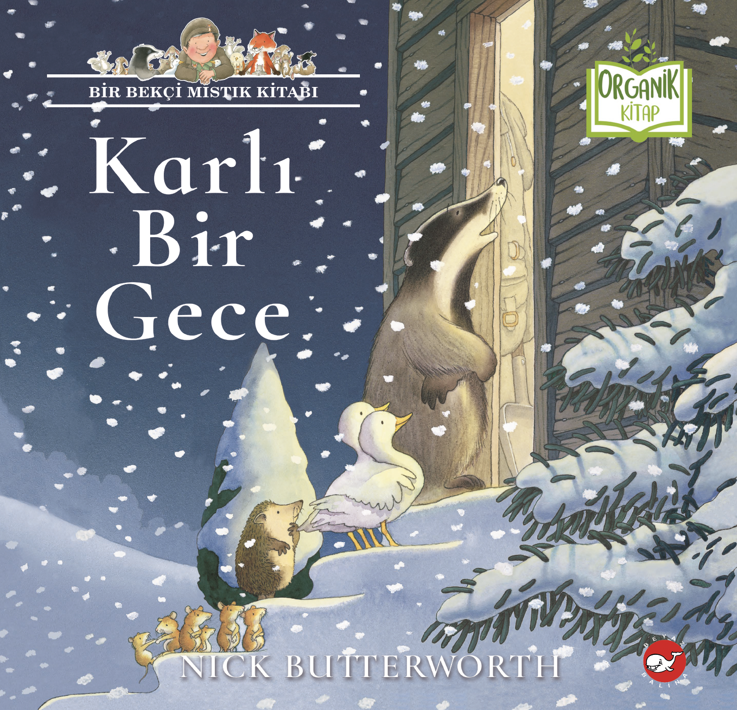 Karlı Bir Gece (Ciltli - Organik Kitap)