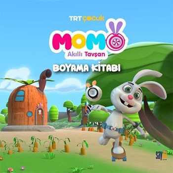 Akıllı Tavşan Momo Boyama Kitabı