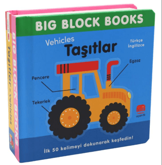 Big Block Books - Taşıtlar (Vehicles)(Ciltli)