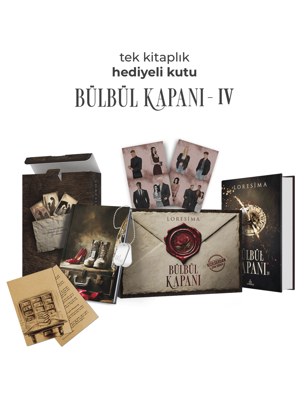 Bülbül Kapanı 4 – Hediyeli Tekli Kutu (Ciltli)
