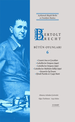 Bertolt Brecht Bütün Oyunları 6 (Ciltli)