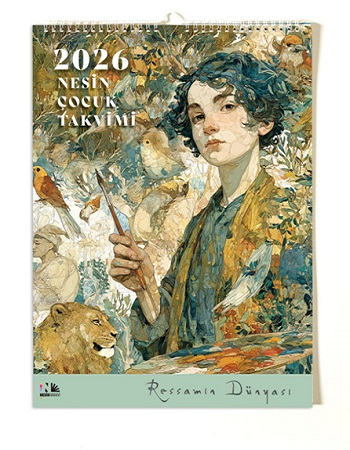 2026  Nesin Çocuk Takvimi  Ressamın Dünyası