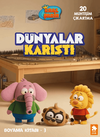 Kral Şakir Dünyalar Karıştı Boyama Kitabı - 3