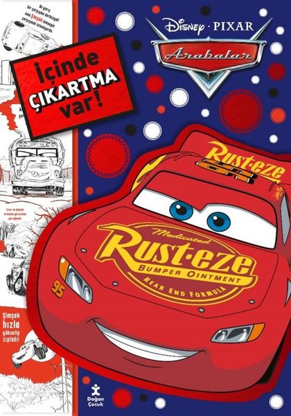 Disney Pixar Arabalar - En Sevdiğim Boyama Kitabı - Çıkartmalı