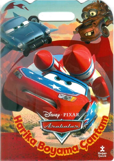 Disney Arabalar Harika Boyama Çantam
