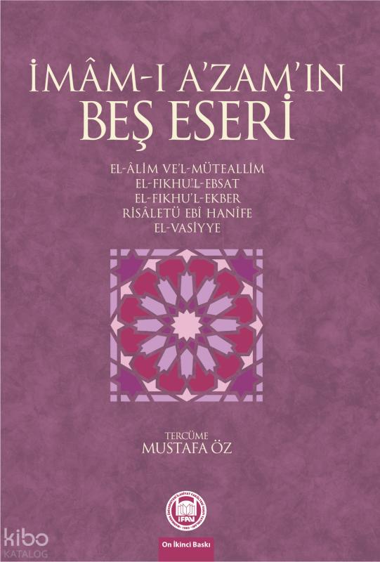 İmam-ı Azamın Beş Eseri