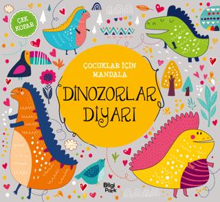 Çocuklar İçin Mandala - Dinozorlar Diyarı