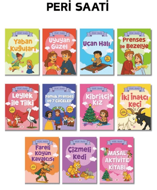 Peri Saati Seti (10 Kitap +1 Aktivite Takım)