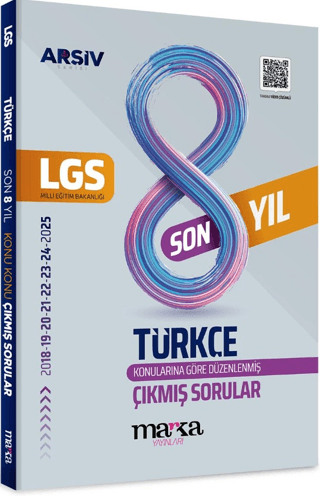 LGS Türkçe Konu Konu Çıkmış Sorular Son 8 Yıl