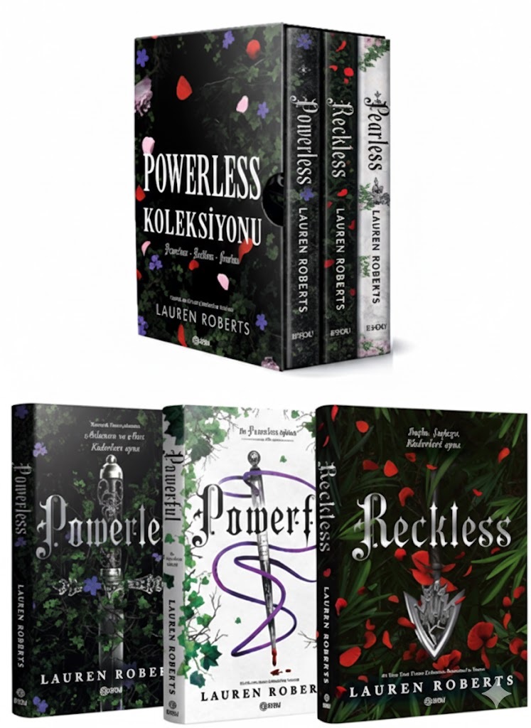 Powerless - Powerfull - Reckless 3 Kitap (Ciltli) Set