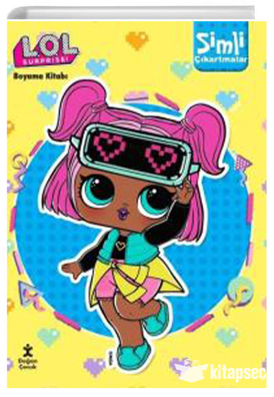 Lol Surprise Simli Çıkartmalı Boyama Kitabı