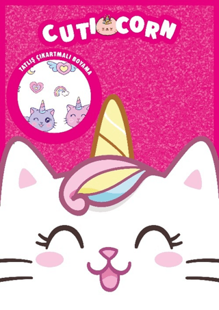 Cuticorn ;Çıkartmalı Boyama Kitabı