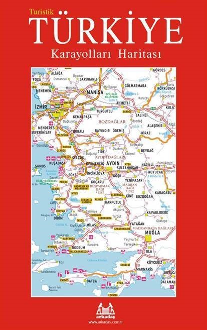 Turistik Türkiye Karayolları Haritası
