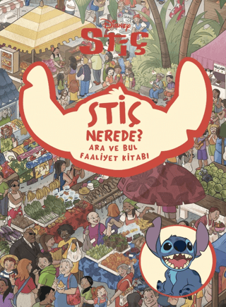 Disney Stiç - Stiç Nerede? - Ara ve Bul Faaliyet Kitabı
