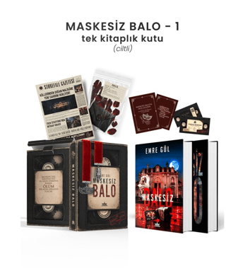 Maskesiz Balo 1 - Tek Kitaplık Kutu - Ciltli