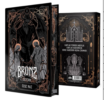 Bronz 1 - Şeytan - Yan Boyamalı - Ciltli