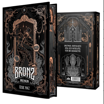 Bronz 4 - Mecnun - Yan Boyamalı - Ciltli