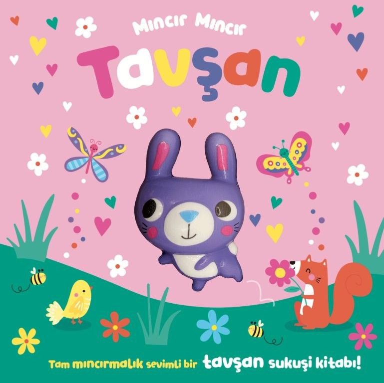 Mıncır Mıncır Tavşan (sukuşi kitabı) Ciltli