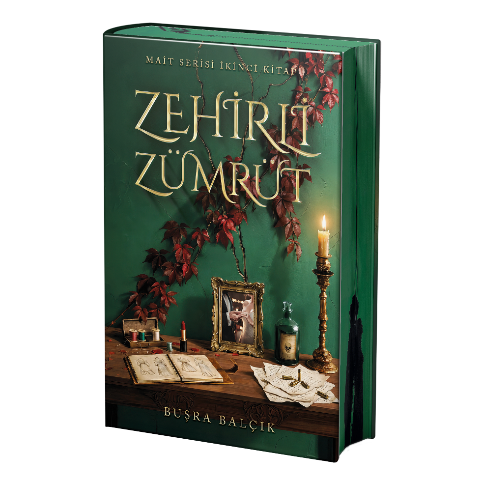 Zehirli Zümrüt - Yan Boyamalı Özel Baskı - Ciltli