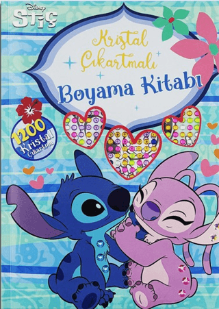 Disney Stiç - Kristal Çıkartmalı Boyama Kitabı