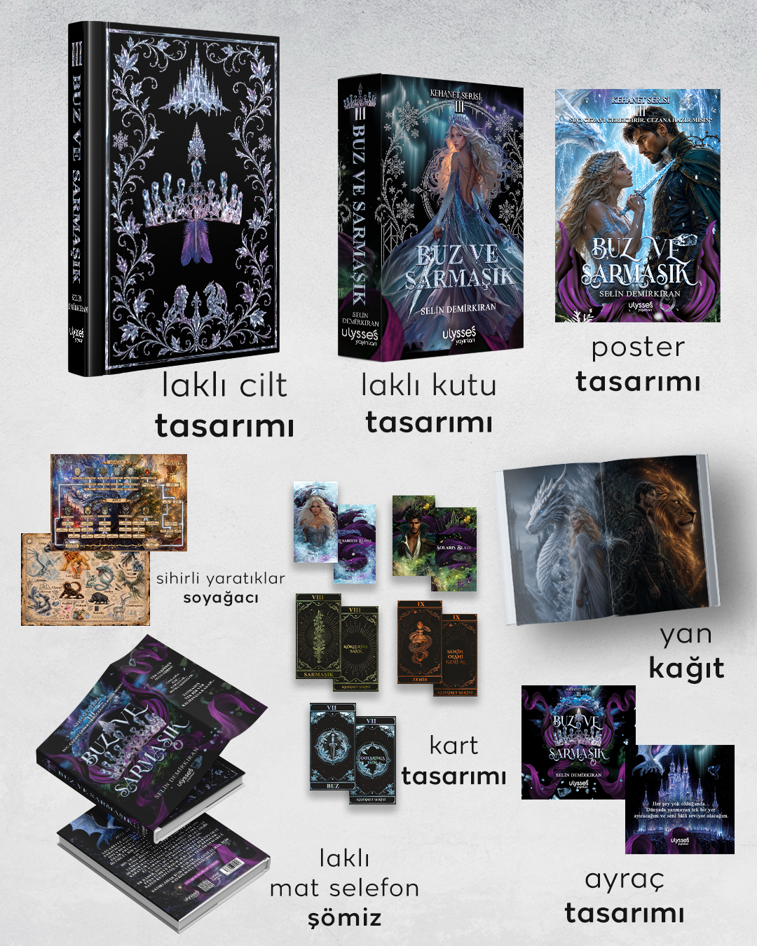 Kehanet Serisi 3 - Buz ve Sarmaşık - Kutulu
