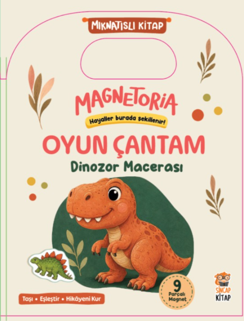 Magnetoria Oyun Çantam Dinozor Macerası