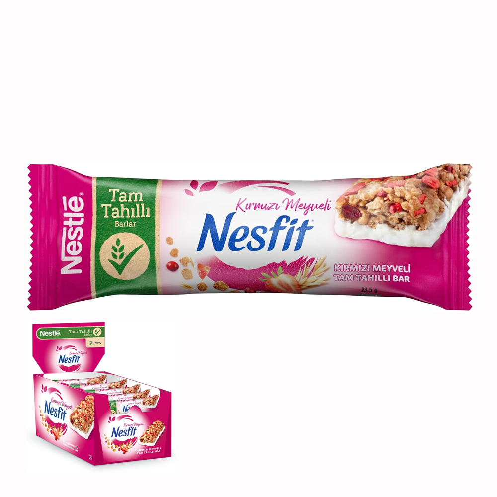 Nestle Nesfit Bar Kırm.Mey.23,50 Gr. X 16