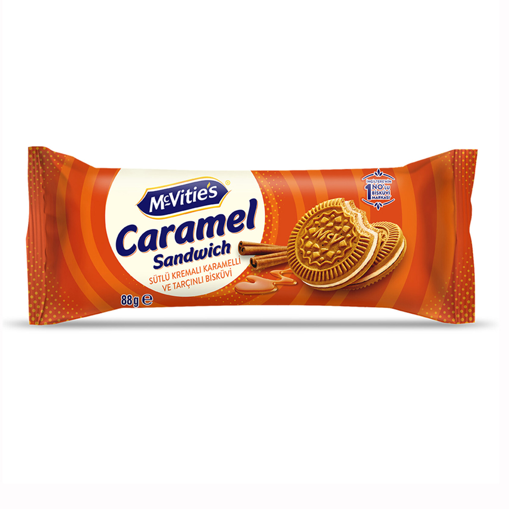 Ülker Mcvıtıe’S Karamel Ve  Tarçın Kr. Bisk. 88 Gr X 18