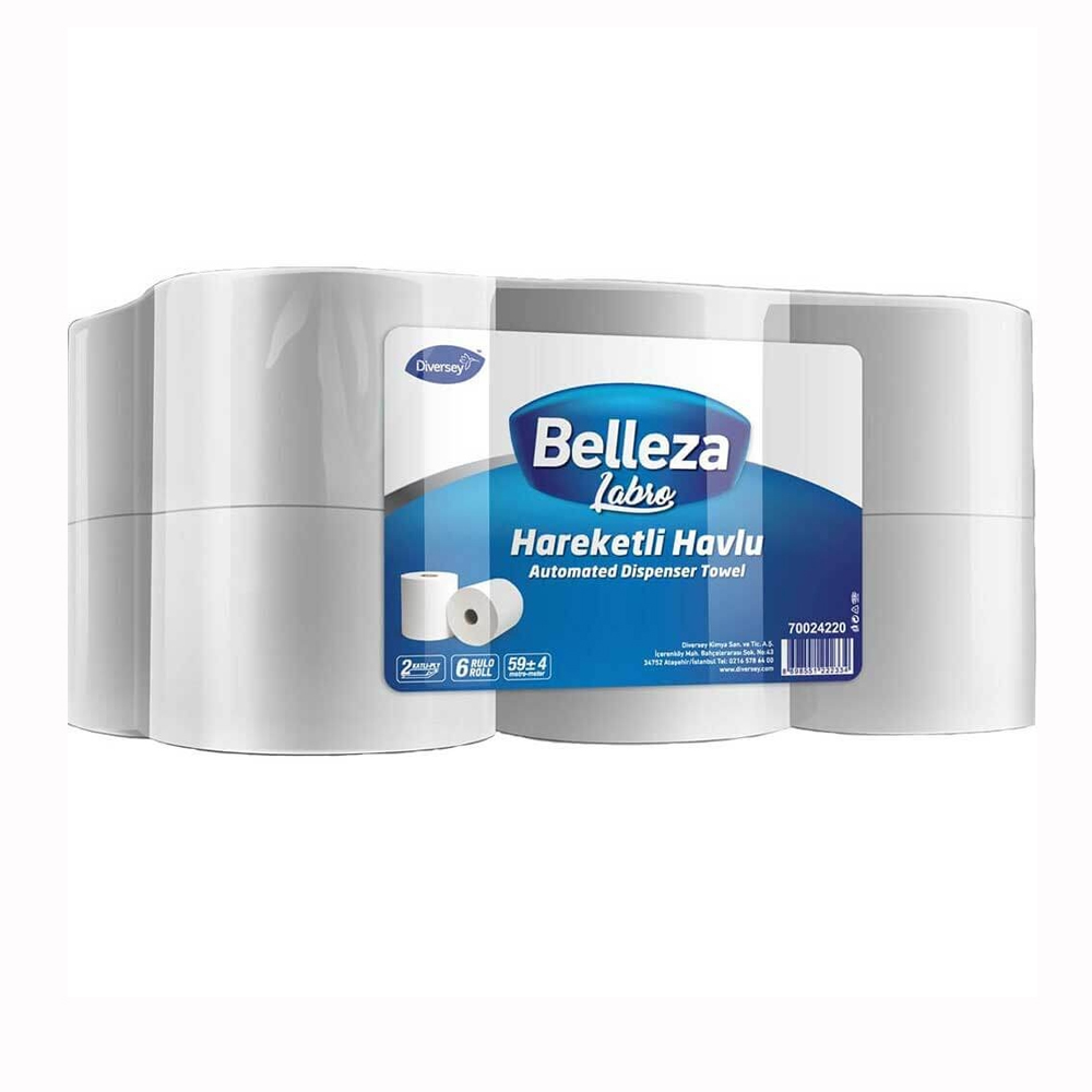 Belleza Labro Hareketlı Havlu  3,5 Kg 21,2Cmx6
