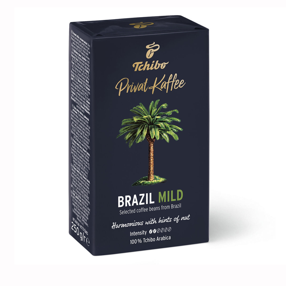 Tchibo Privat Kaffee Brazil Mild - Öğütülmüş Filtre Kahve 250G