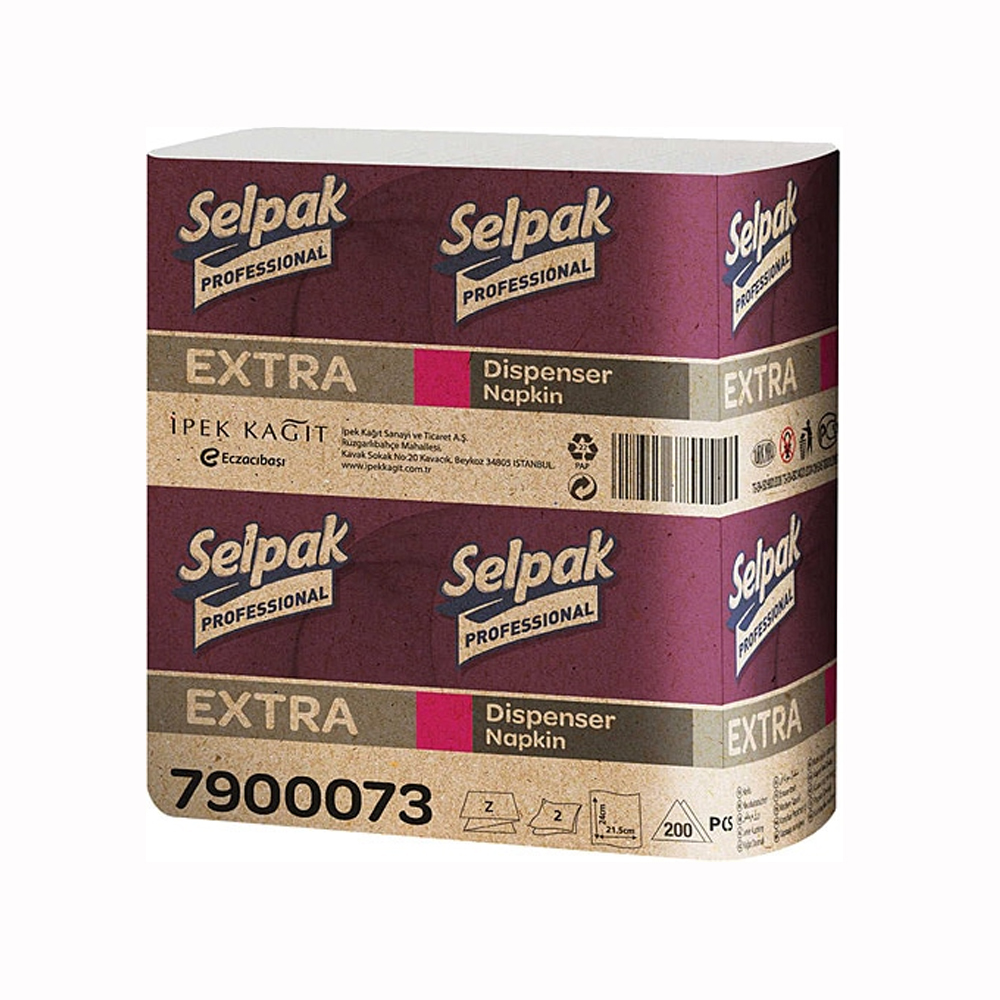 Selpak Professional Extra Dispenser Peçete 250 Yaprak (7900073)(7906605)